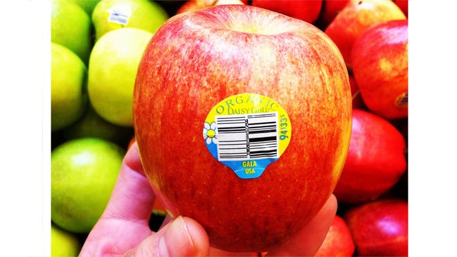 Organic red apple.JPG